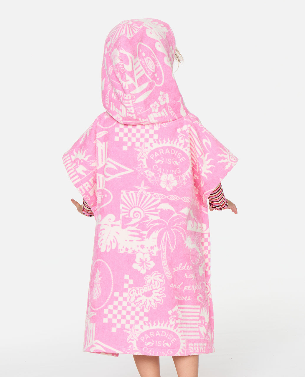 Rip Curl Mixed Surf Snap Poncho für Mädchen