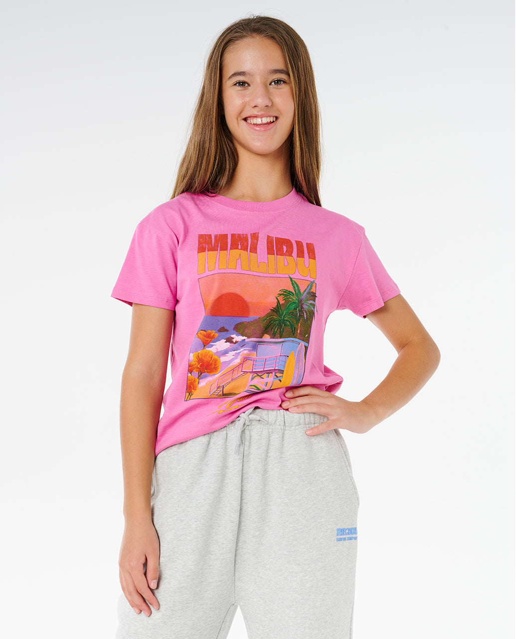 Rip Curl Surf Puff Wide Leg Track Pant für Mädchen