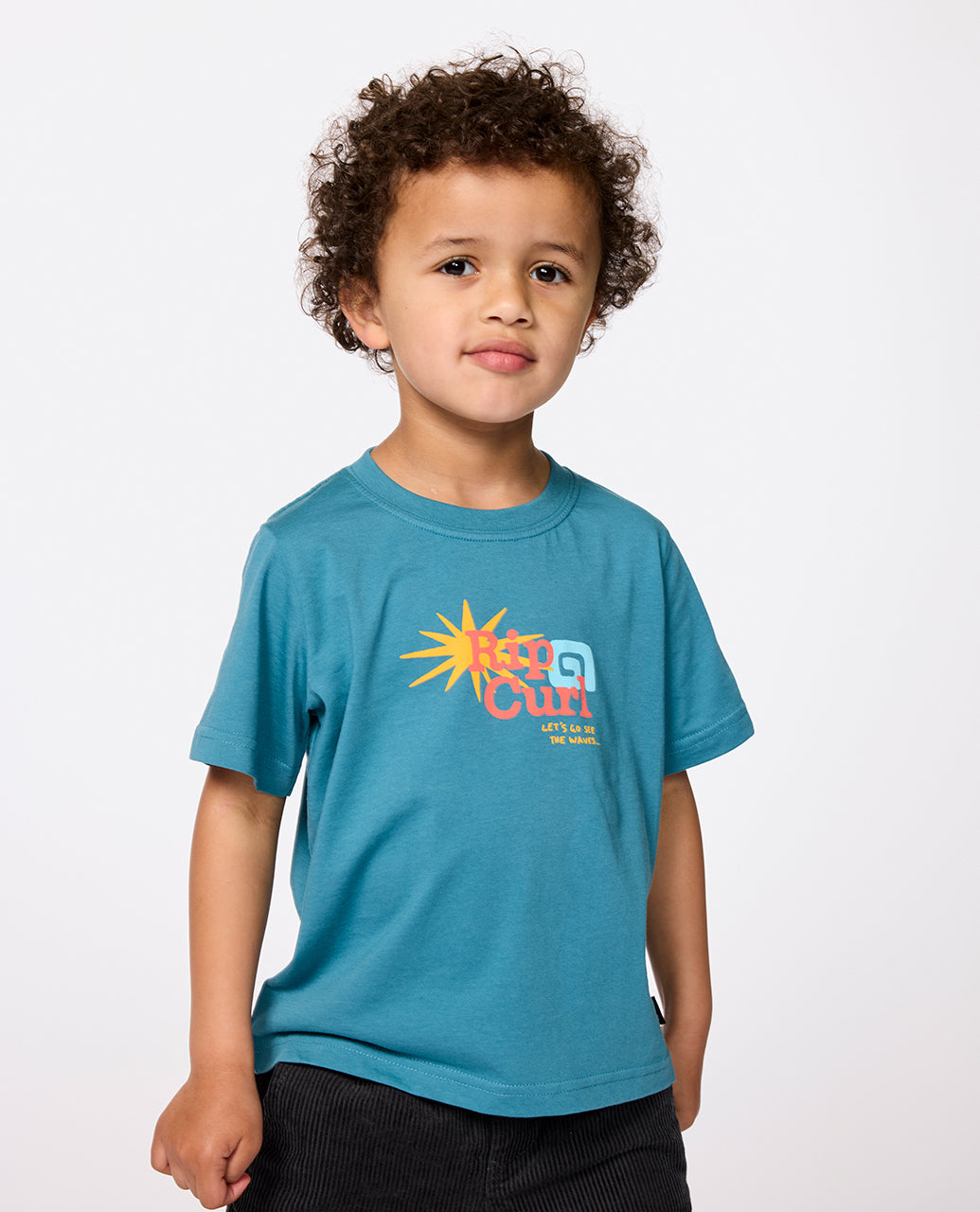 Rip Curl Let's See The Waves T-Shirt (1-8 Jahre)