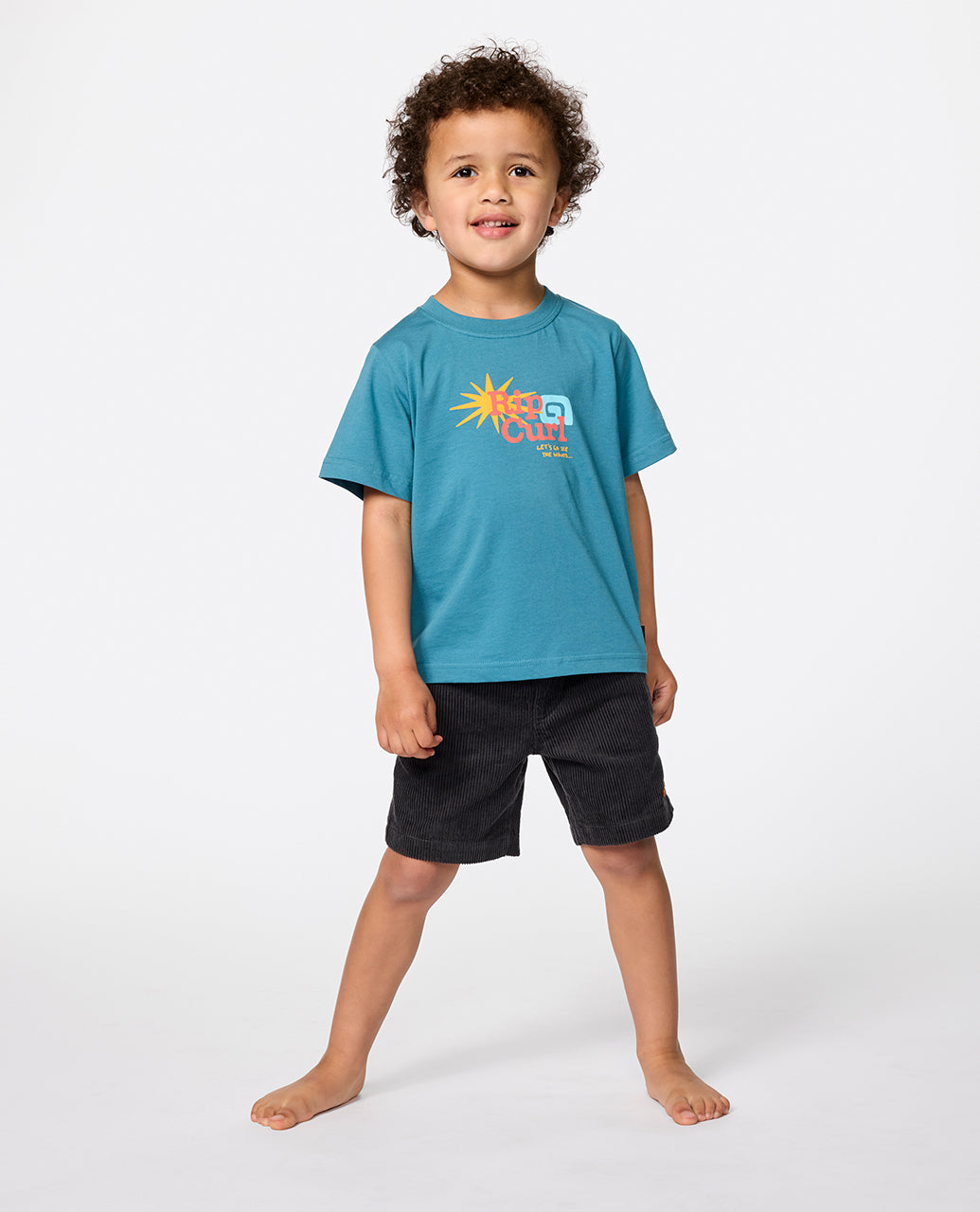 Rip Curl Let's See The Waves T-Shirt (1-8 Jahre)