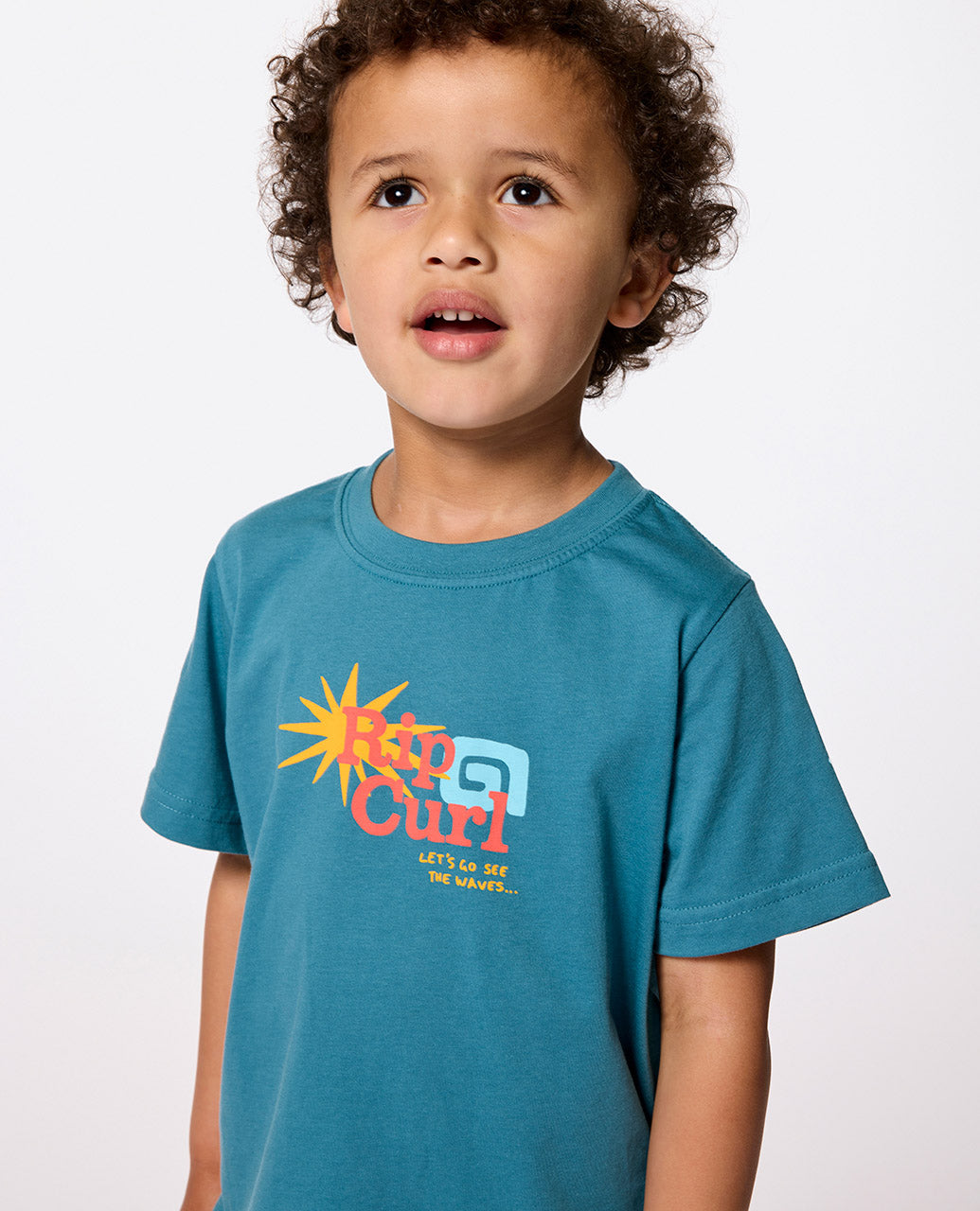 Rip Curl Let's See The Waves T-Shirt (1-8 Jahre)