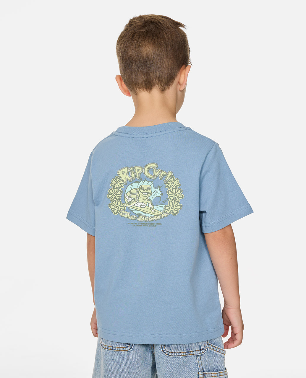 Rip Curl Ride The Wave Art T-Shirt für Kinder - Mooloolabas