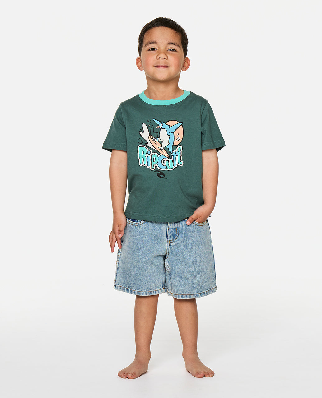 Rip Curl Paddle out Art T-Shirt für Kinder