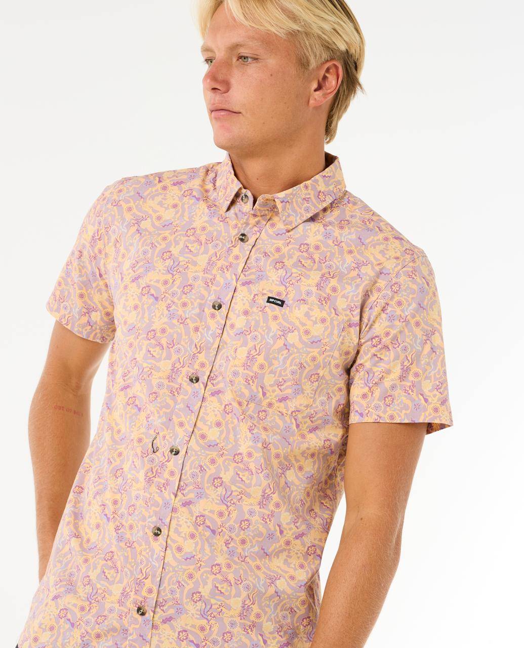Rip Curl Florales Riff-Shirt