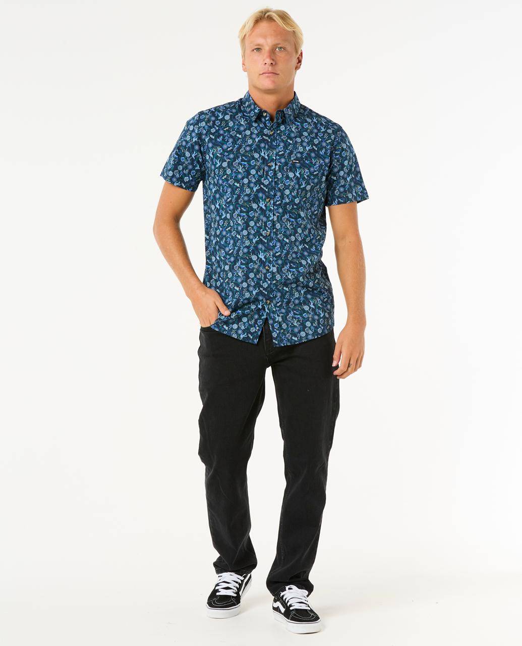 Rip Curl Florales Riff-Shirt