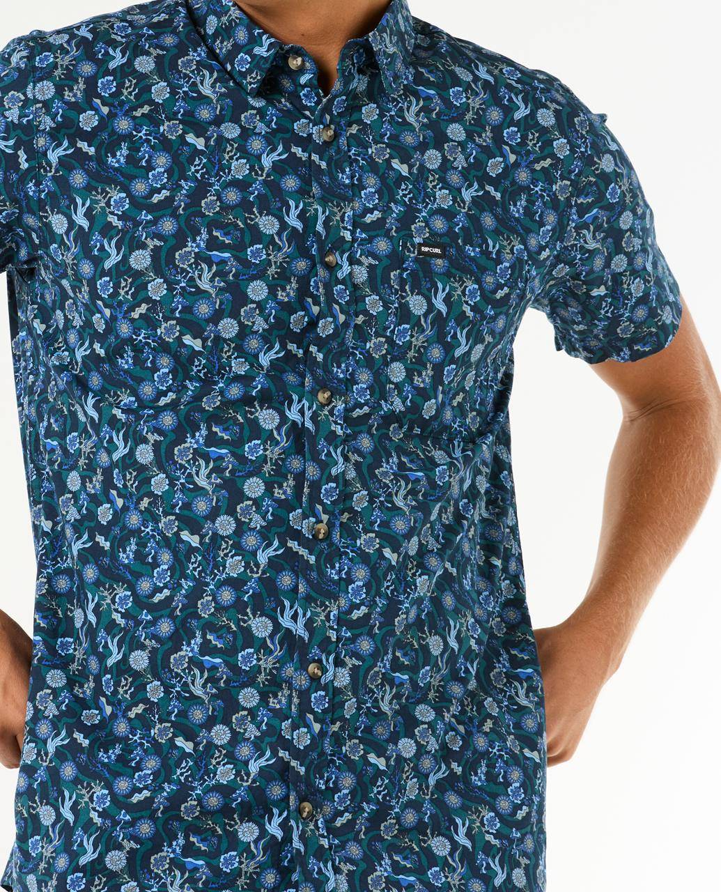 Rip Curl Florales Riff-Shirt