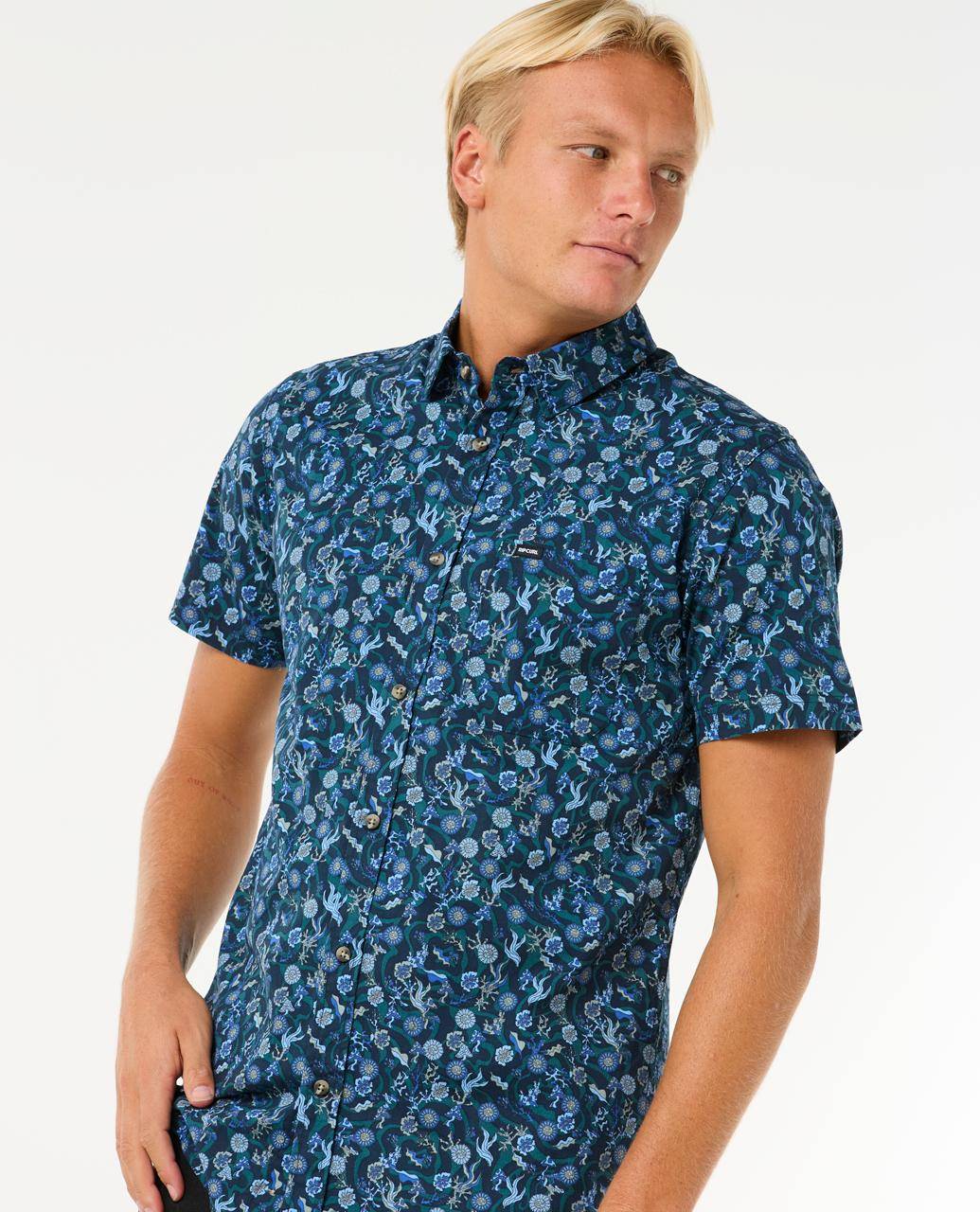 Rip Curl Florales Riff-Shirt