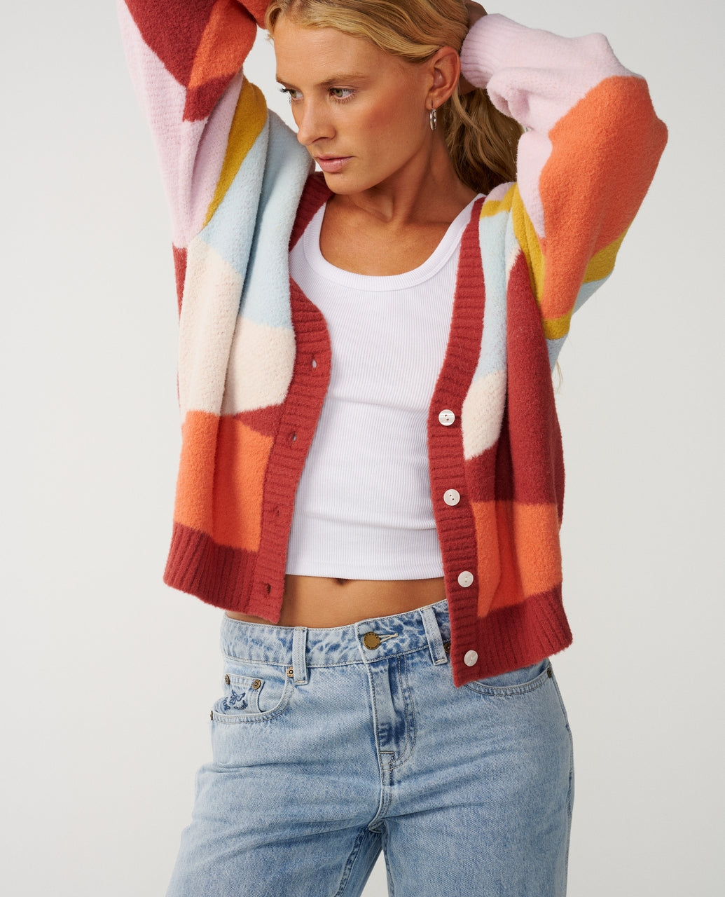 Rip Curl Surf Revival Jacquard Strickjacke