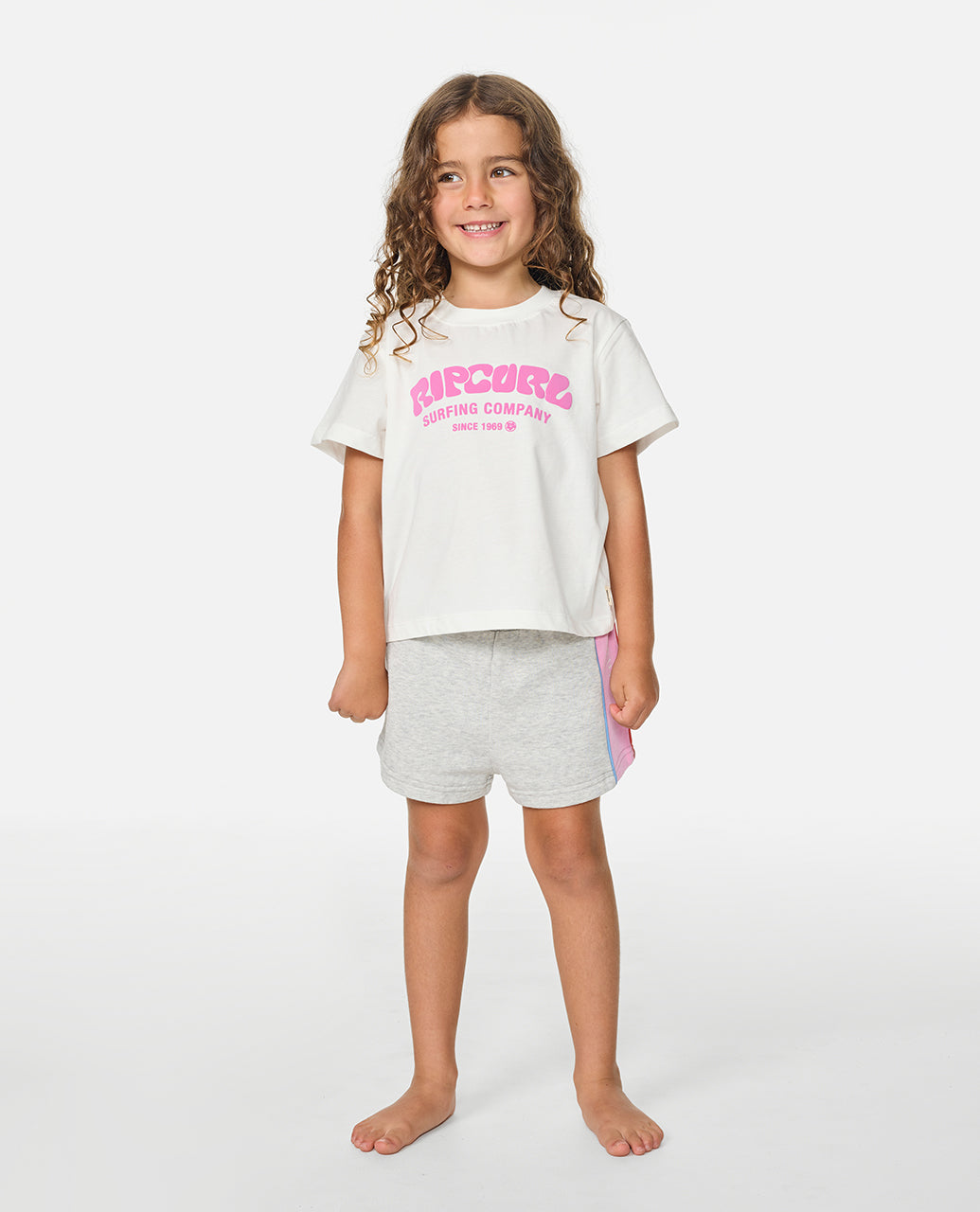 Rip Curl Surf Puff Kinder-T-Shirt - Mooloolabas