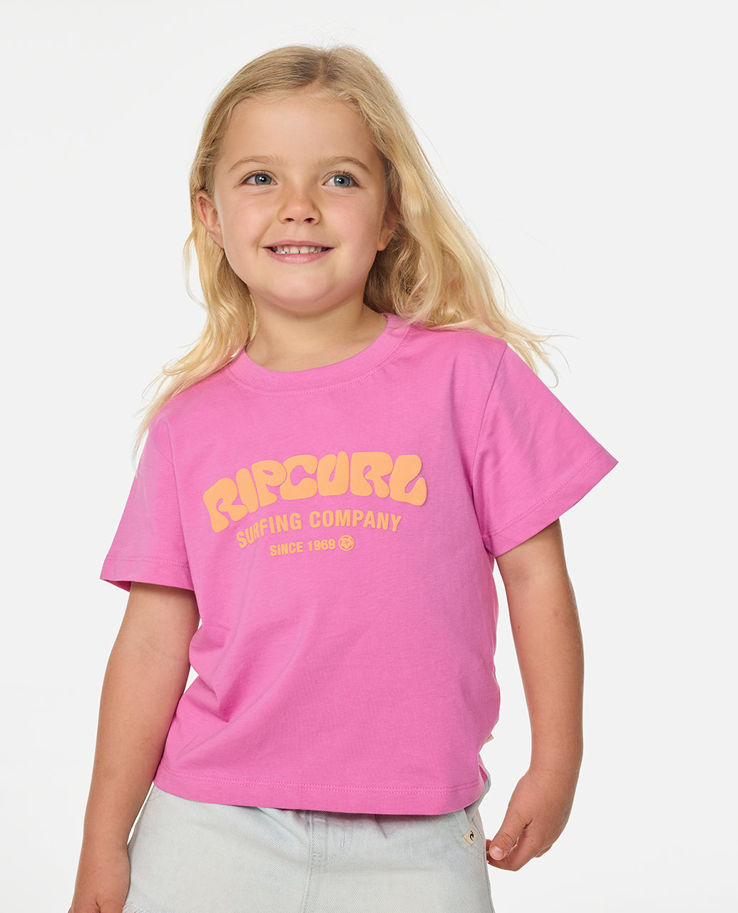 Rip Curl Surf Puff Kinder-T-Shirt - Mooloolabas
