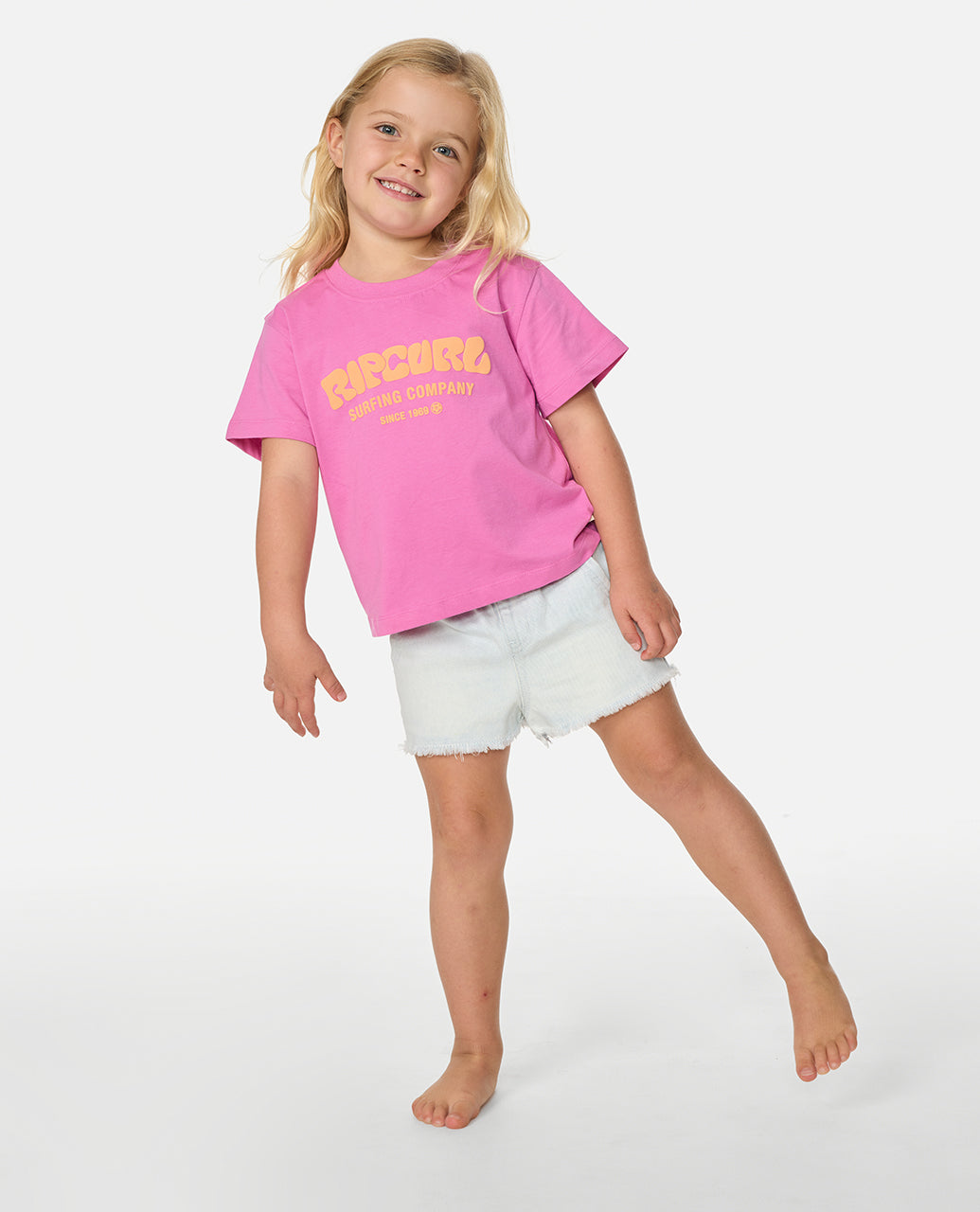 Rip Curl Surf Puff Kinder-T-Shirt - Mooloolabas