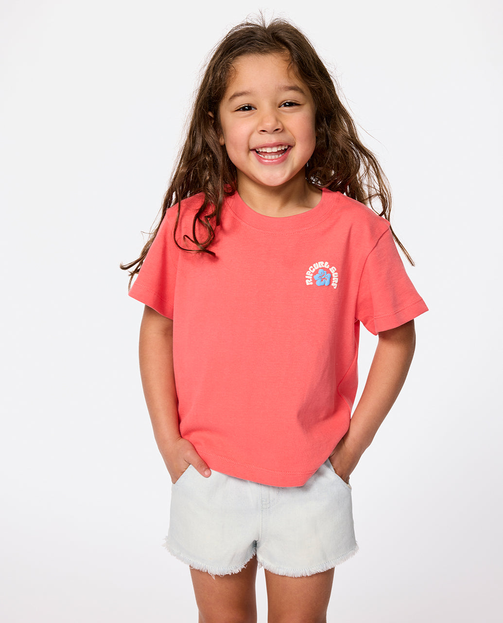 Rip Curl Luxe Surf T-Shirt für Mädchen (1-8 Jahre)
