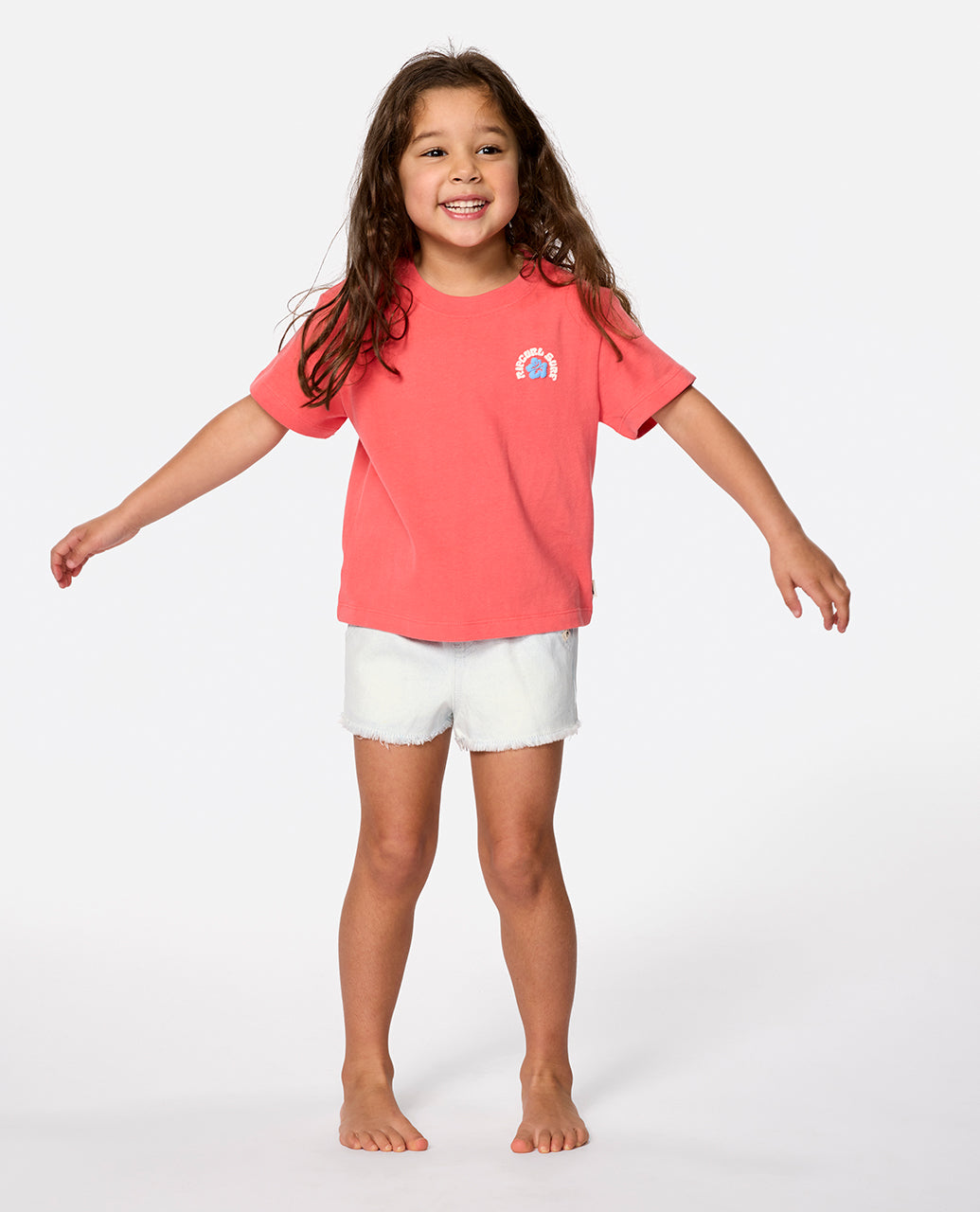 Rip Curl Luxe Surf T-Shirt für Mädchen (1-8 Jahre)