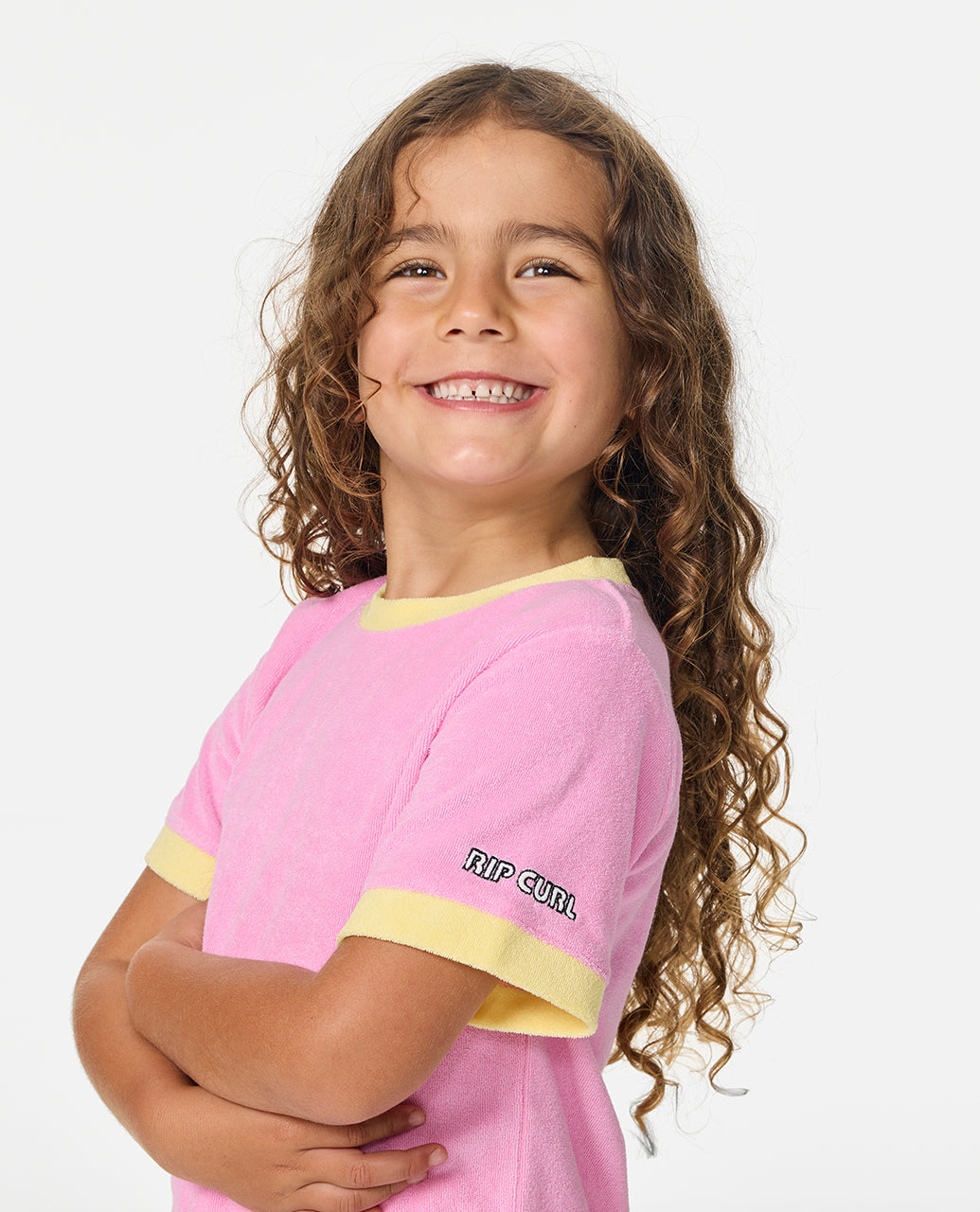 Rip Curl Ride The Wave Terry Tee für Mädchen - Mooloolabas
