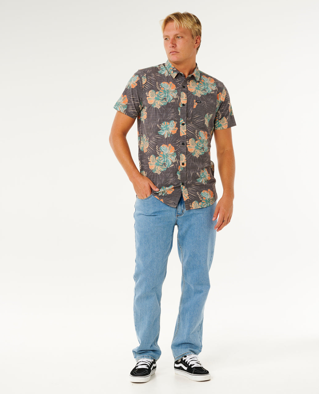 Rip Curl Sessions Aerotech Kurzarmhemd - Mooloolabas