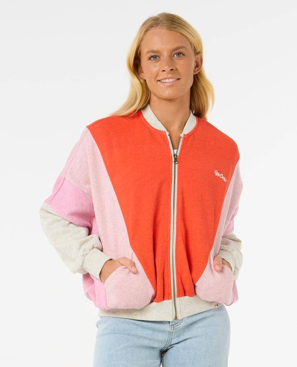 Rip Curl Colour Block Sweatjacke