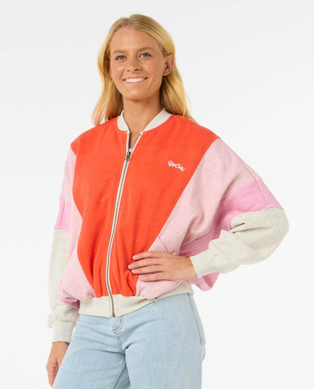 Rip Curl Colour Block Sweatjacke