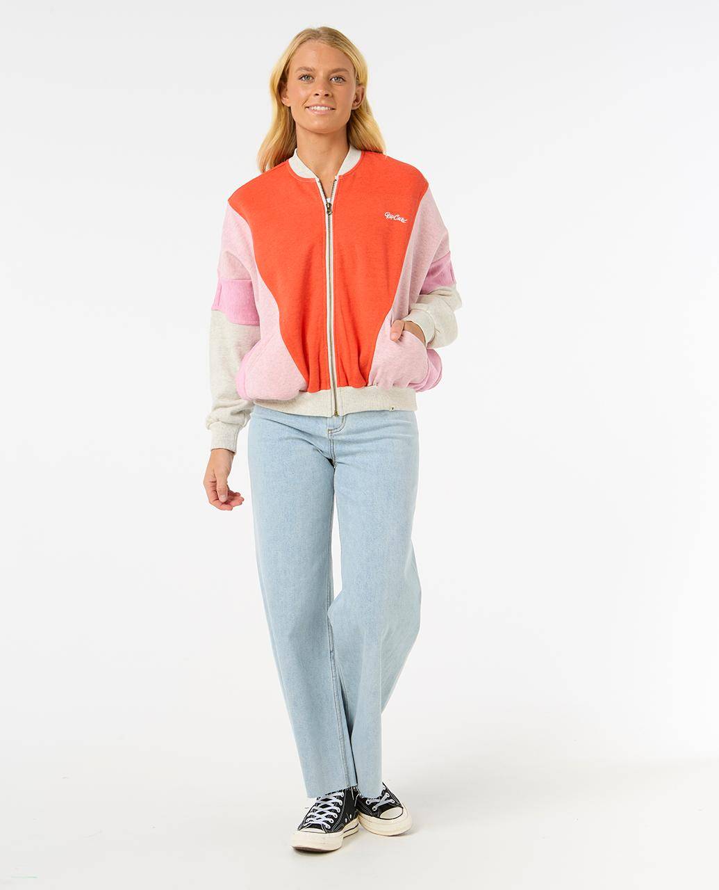 Rip Curl Colour Block Sweatjacke