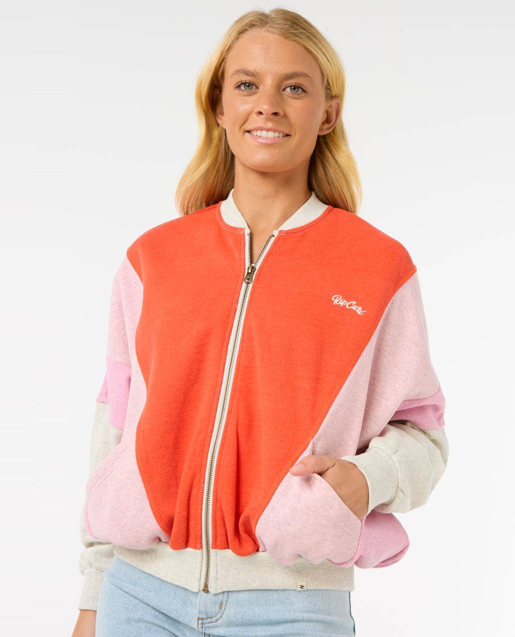 Rip Curl Colour Block Sweatjacke