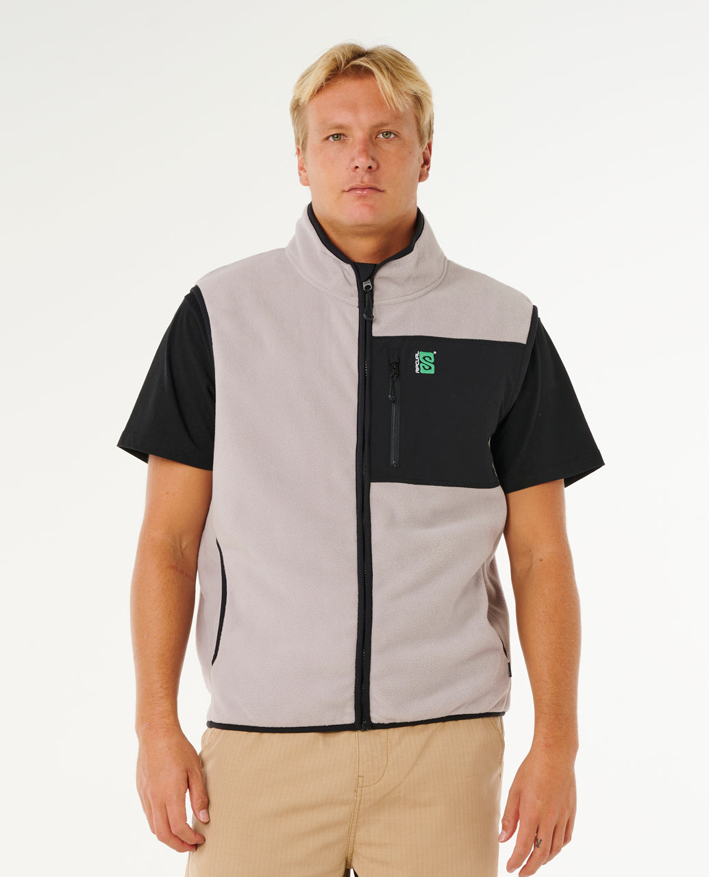 Rip Curl Search Polar Fleece Vest - Mooloolabas