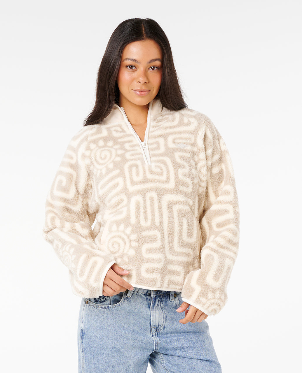 Rip Curl Sunset Luau 1/4 Zip Fleece