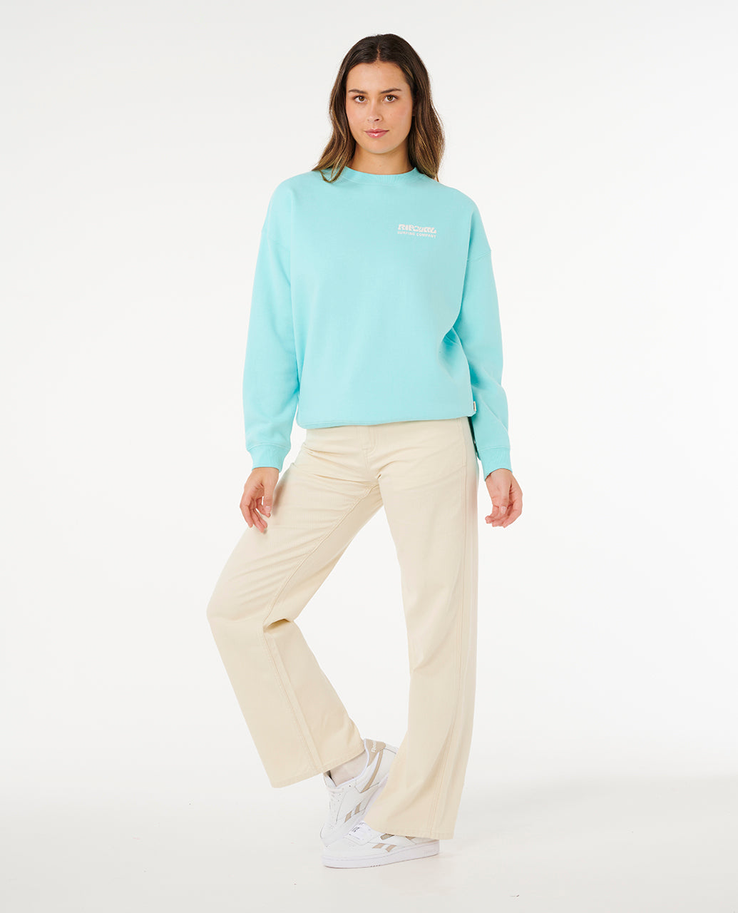 Rip Curl Surf Puff Inspired Crew Fleece