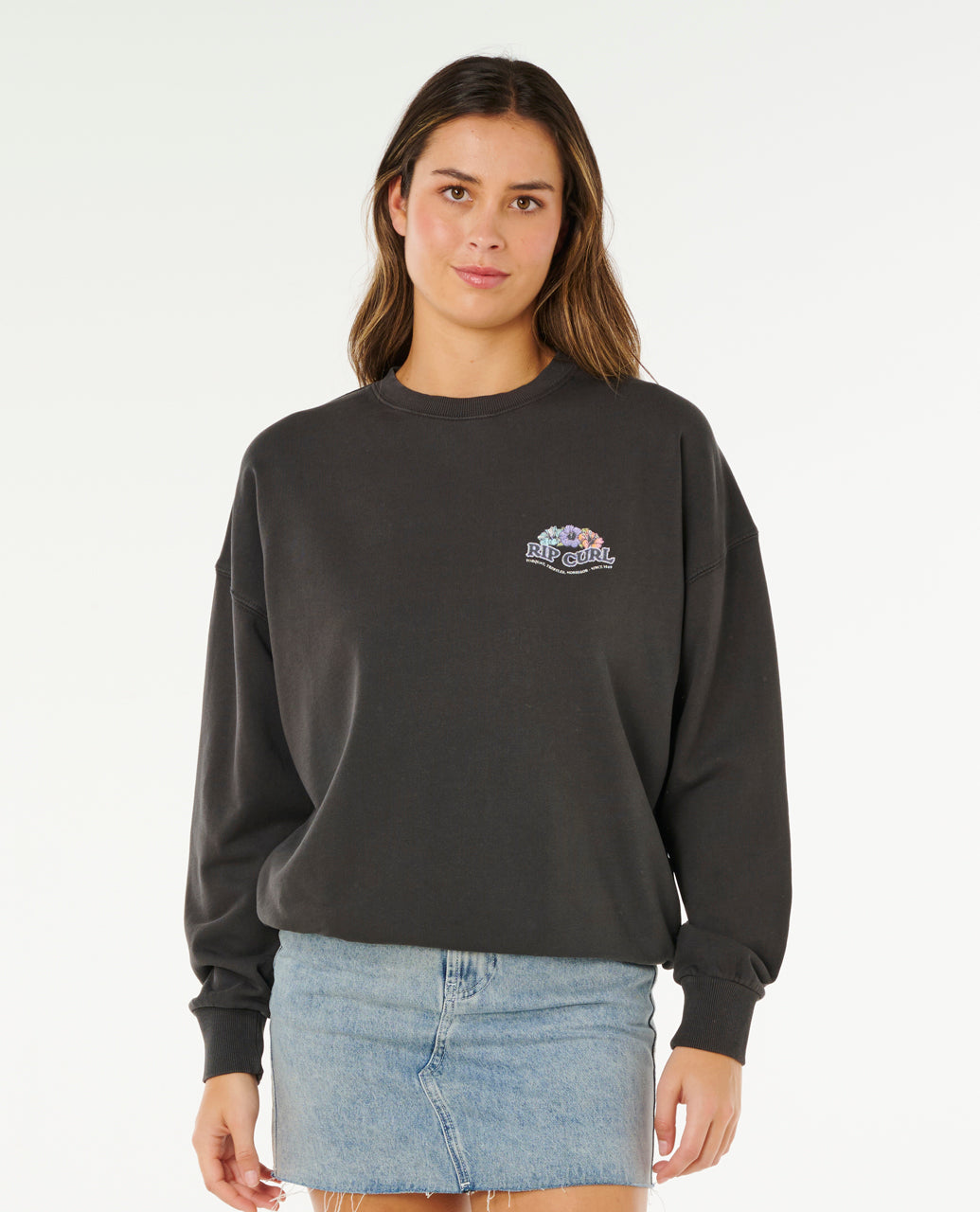 Rip Curl Bells Heritage Crew Sweatshirt - Mooloolabas