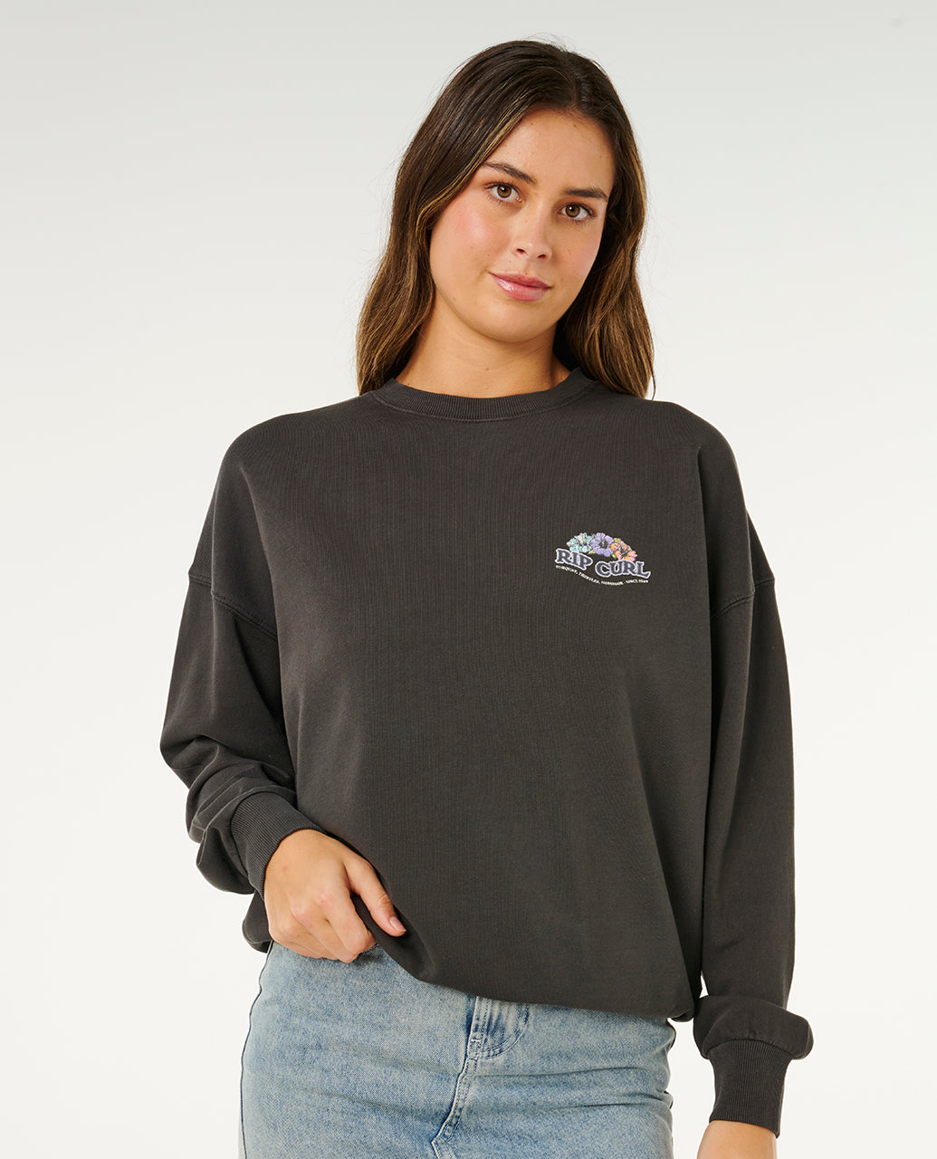 Rip Curl Bells Heritage Crew Sweatshirt - Mooloolabas