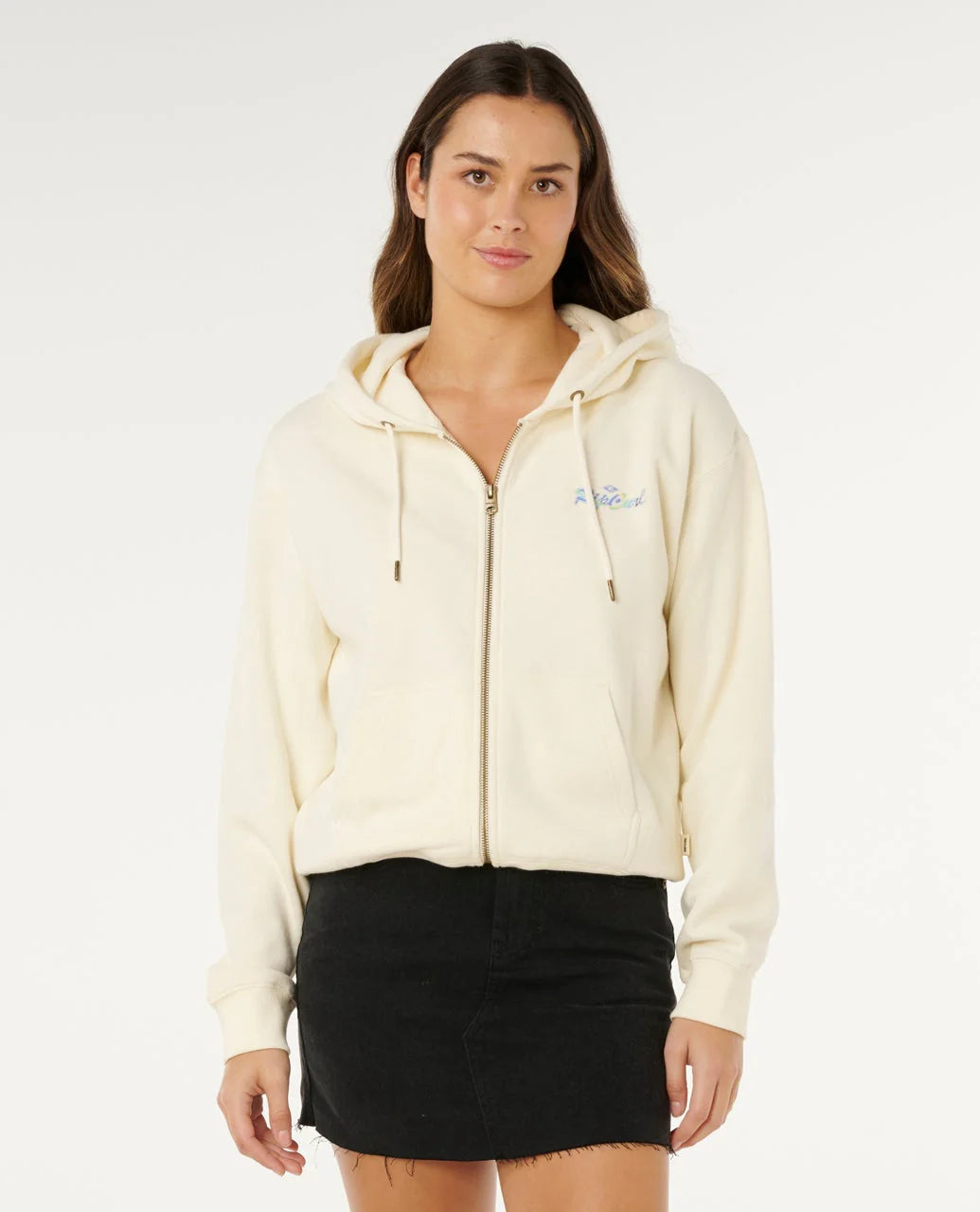 Rip Curl Lay Day Relaxed Zip Through Fleece - Mooloolabas