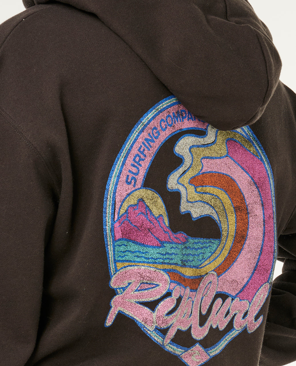 Rip Curl Lay Day Relaxed Zip Through Fleece - Mooloolabas