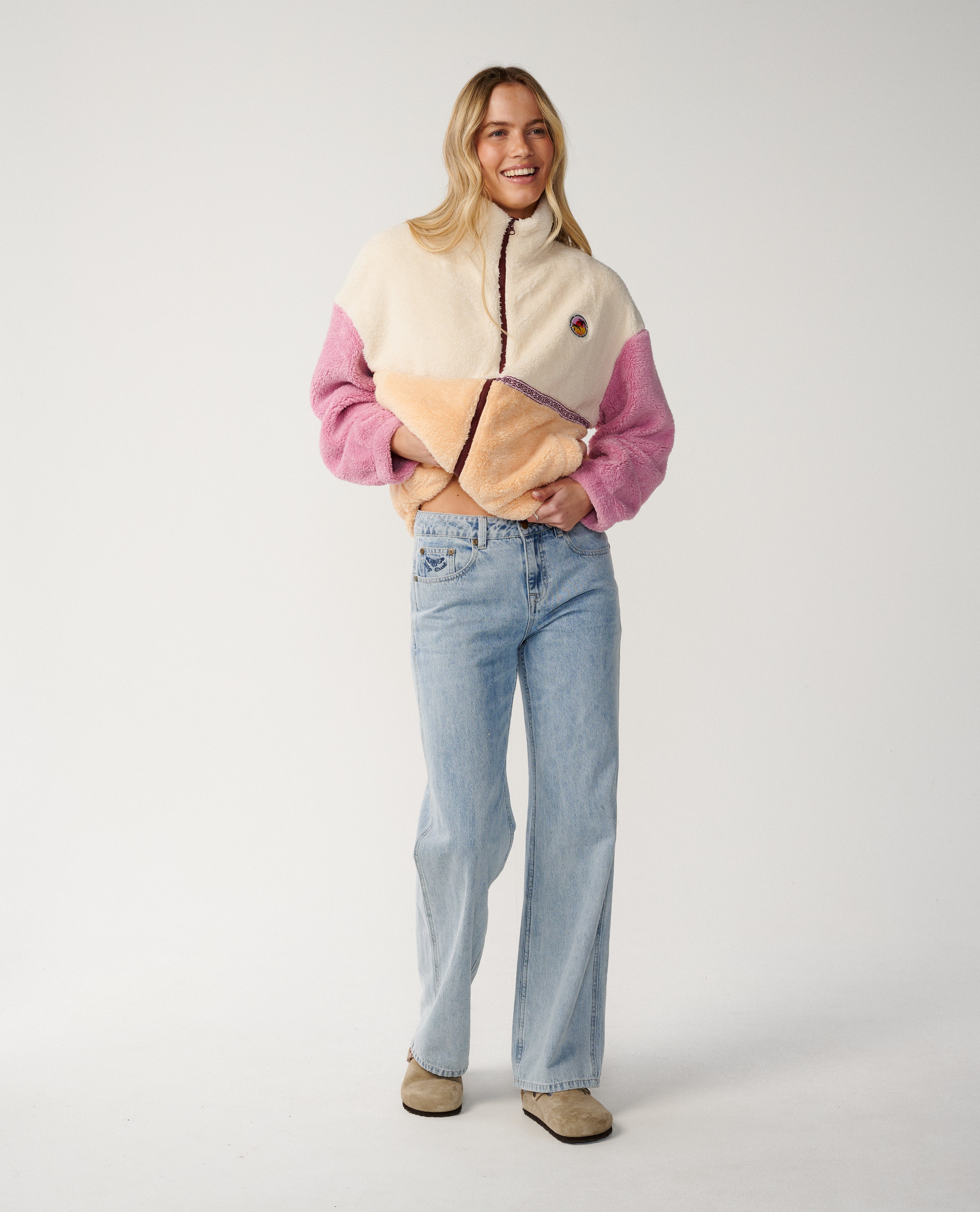 Rip Curl Surf Revival Heritage ZT Polar Fleecejacke