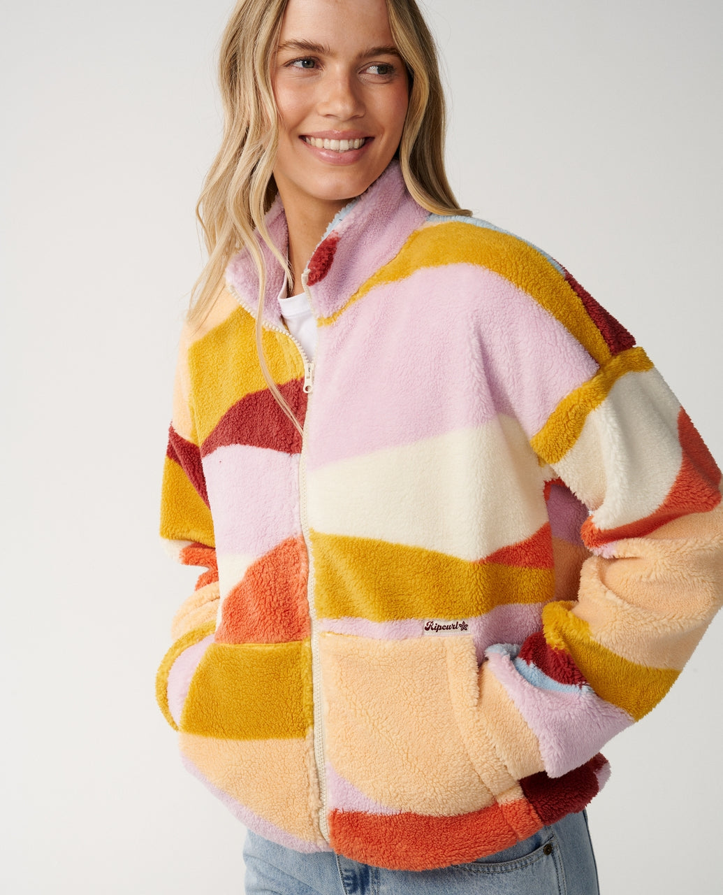 Rip Curl Retro Swell Standard Fleecejacke