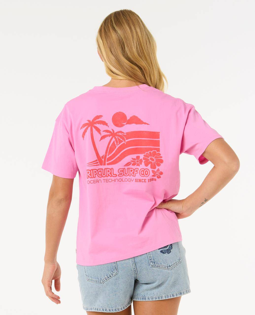 Rip. Curl T-Shirt Relax Ocean Tech