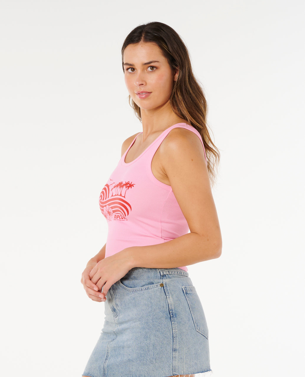 Rip Curl Ocean Break Rib Tanktop
