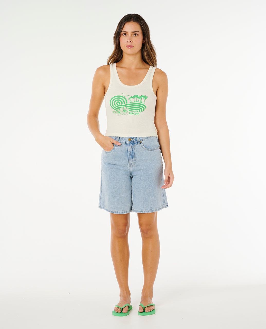 Rip Curl Ocean Break Rib Tanktop