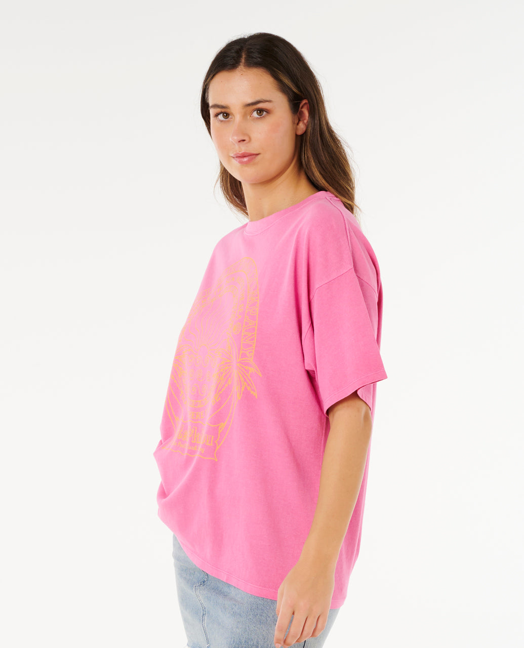 Rip Curl Hotel Malibu Heritage T-Shirt - Mooloolabas