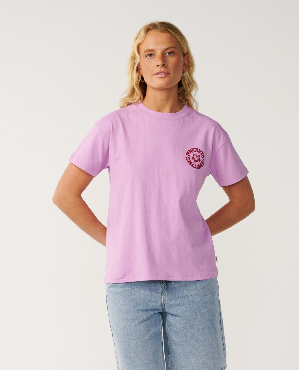 Rip Curl Surf Puff Party Pack Relaxed T-Shirt