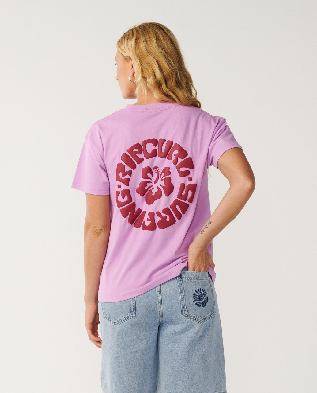Rip Curl Surf Puff Party Pack Relaxed T-Shirt