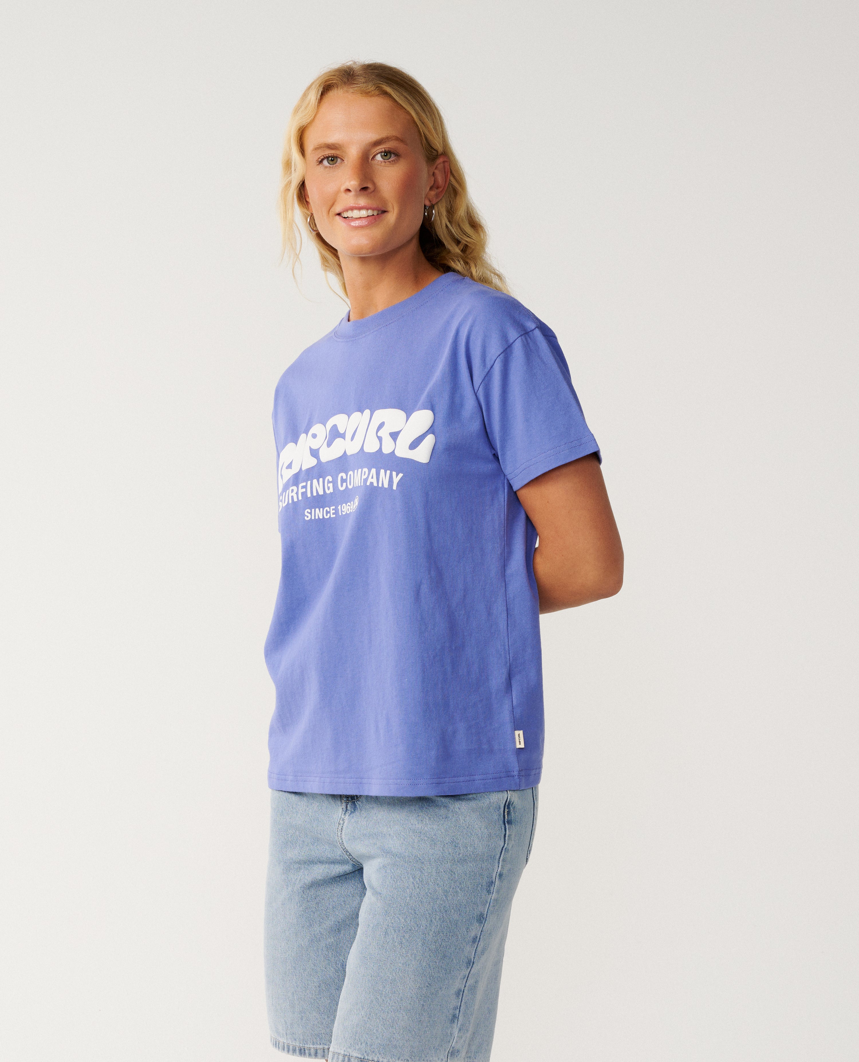 Rip Curl Surf Puff Party Pack Relaxed T-Shirt