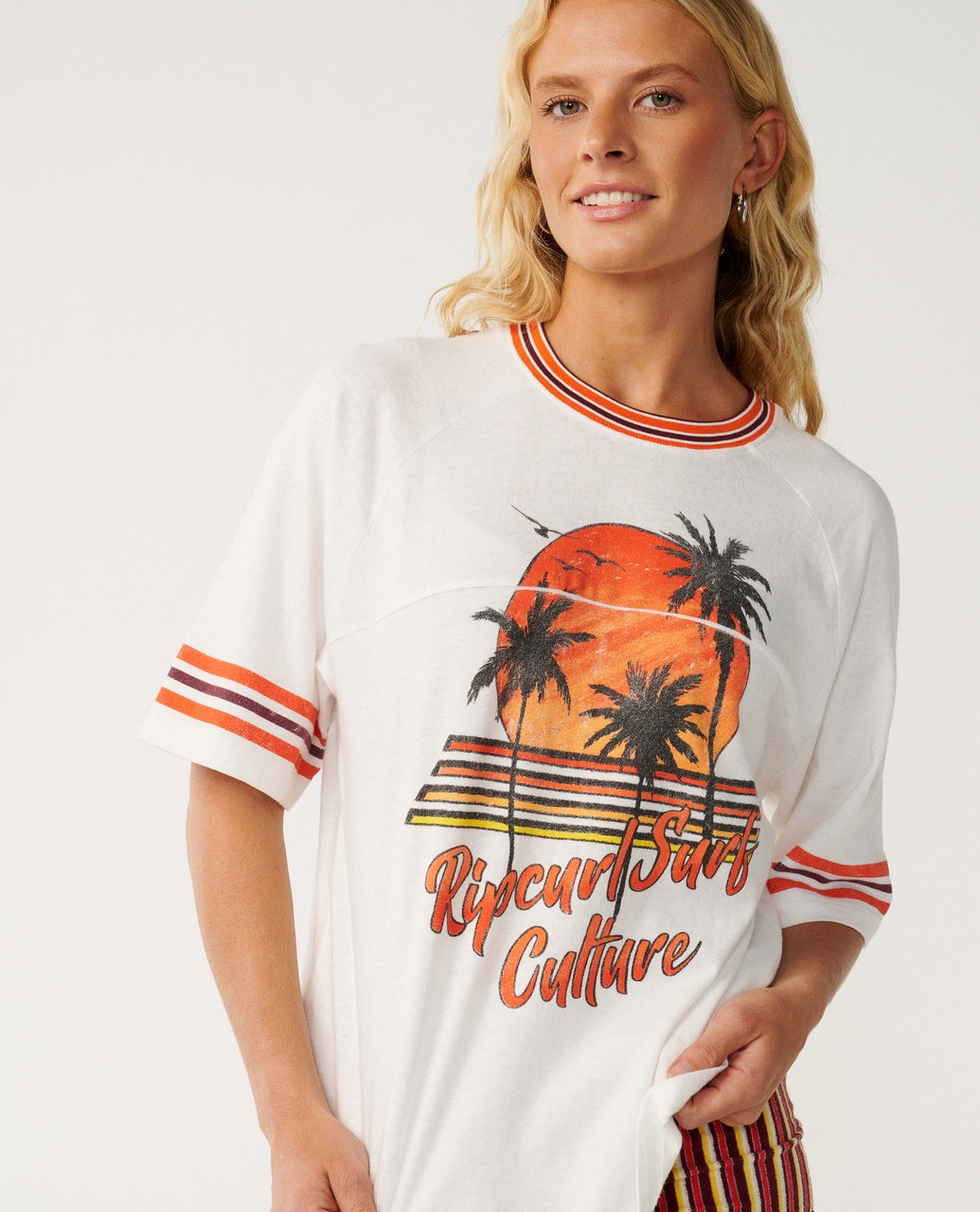 Rip Curl Surf Culture Oversize Crop T-Shirt