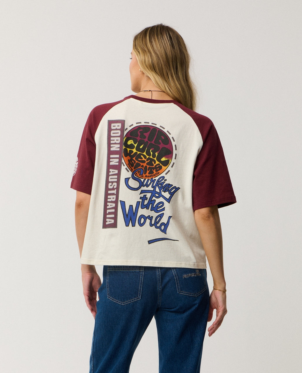 Rip Curl Surf The World Boxy T-Shirt