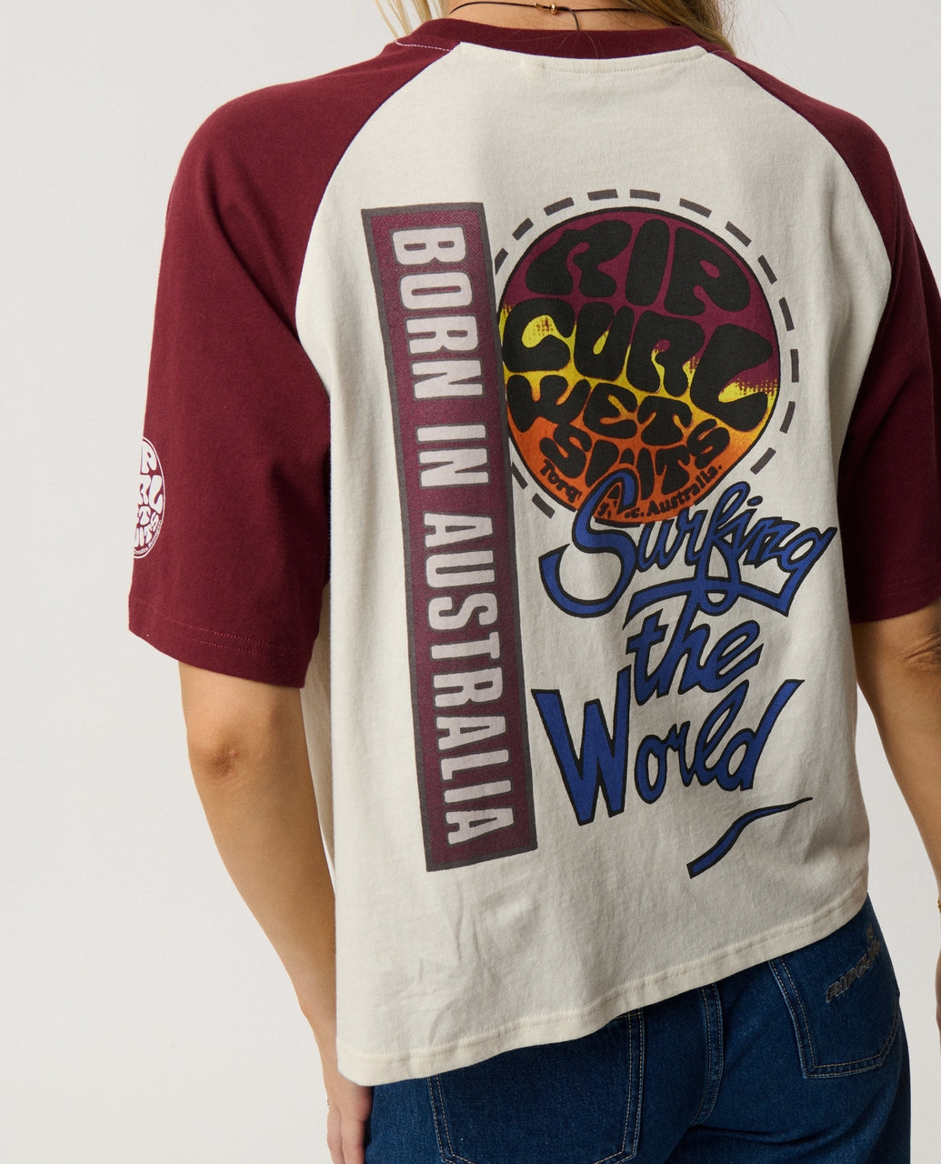 Rip Curl Surf The World Boxy T-Shirt