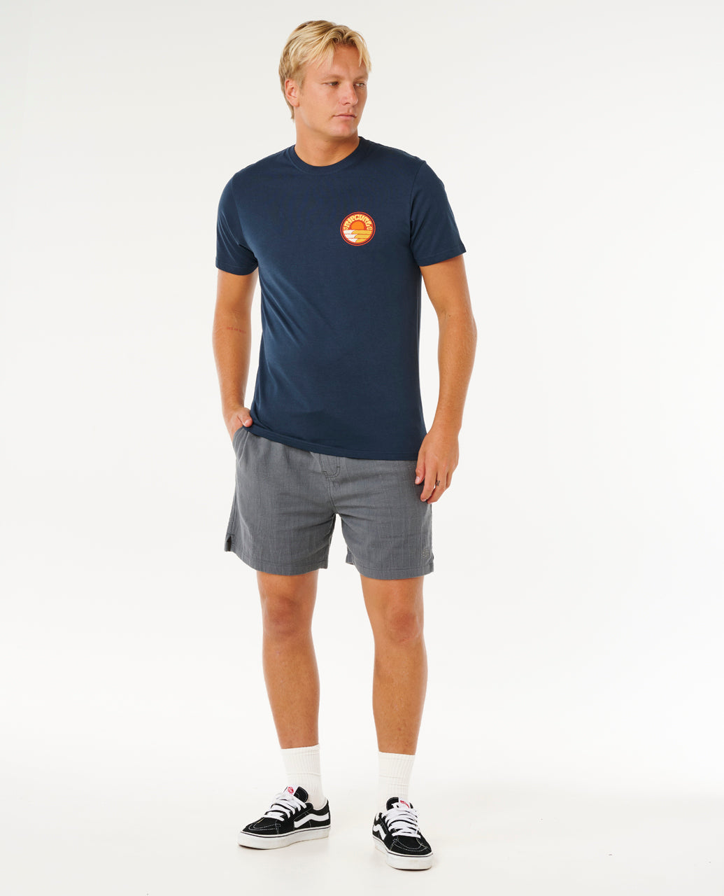 Rip Curl Pacific Rinse Stacked T-Shirt - Mooloolabas