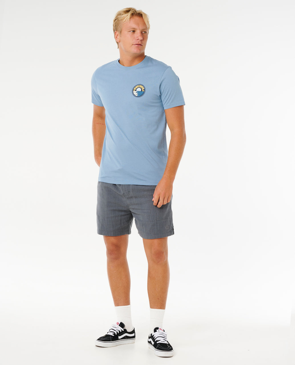 Rip Curl Pacific Rinse Stacked T-Shirt - Mooloolabas
