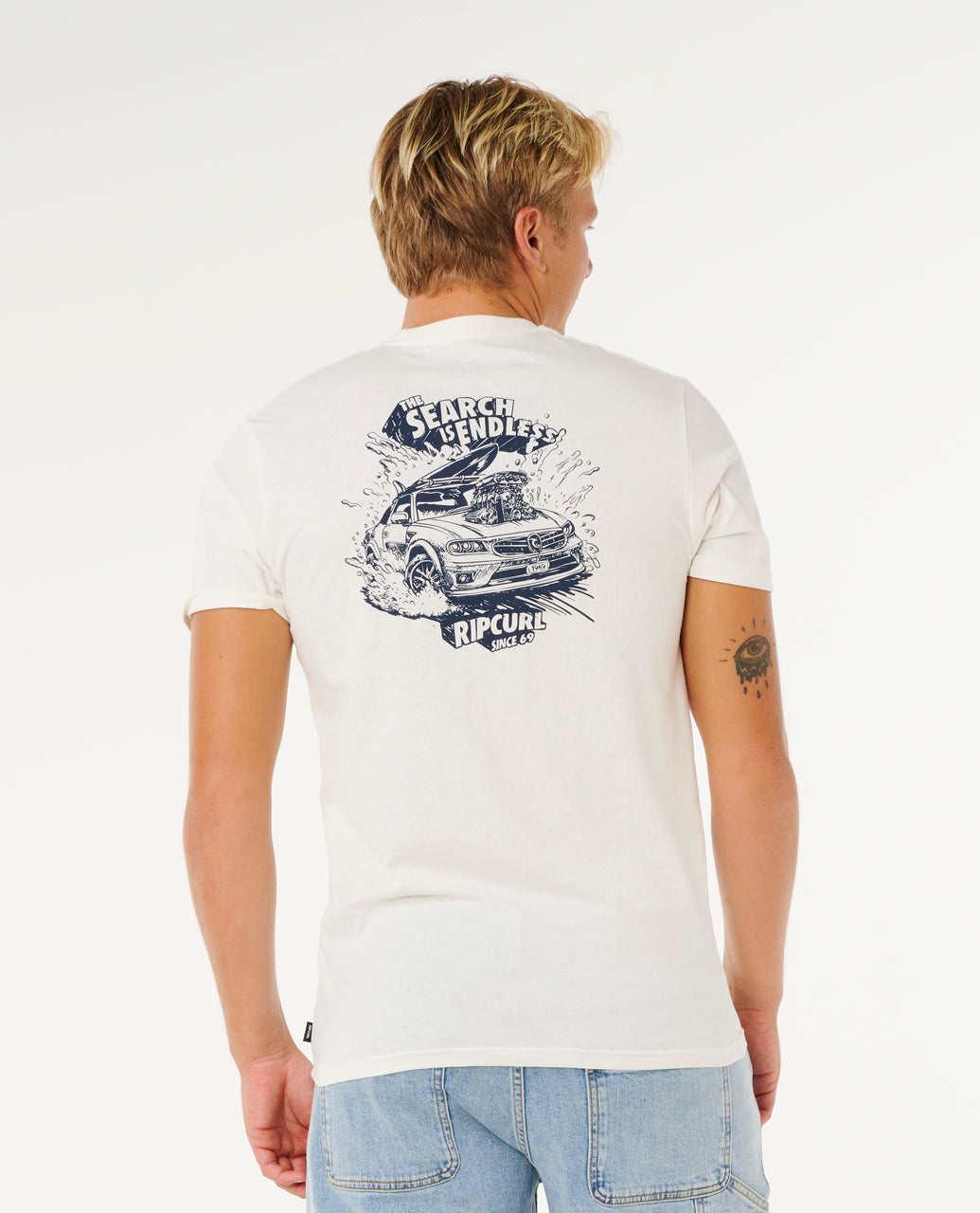 Rip Curl Keep On Trucking Short Sleeve T-Shirt - Mooloolabas