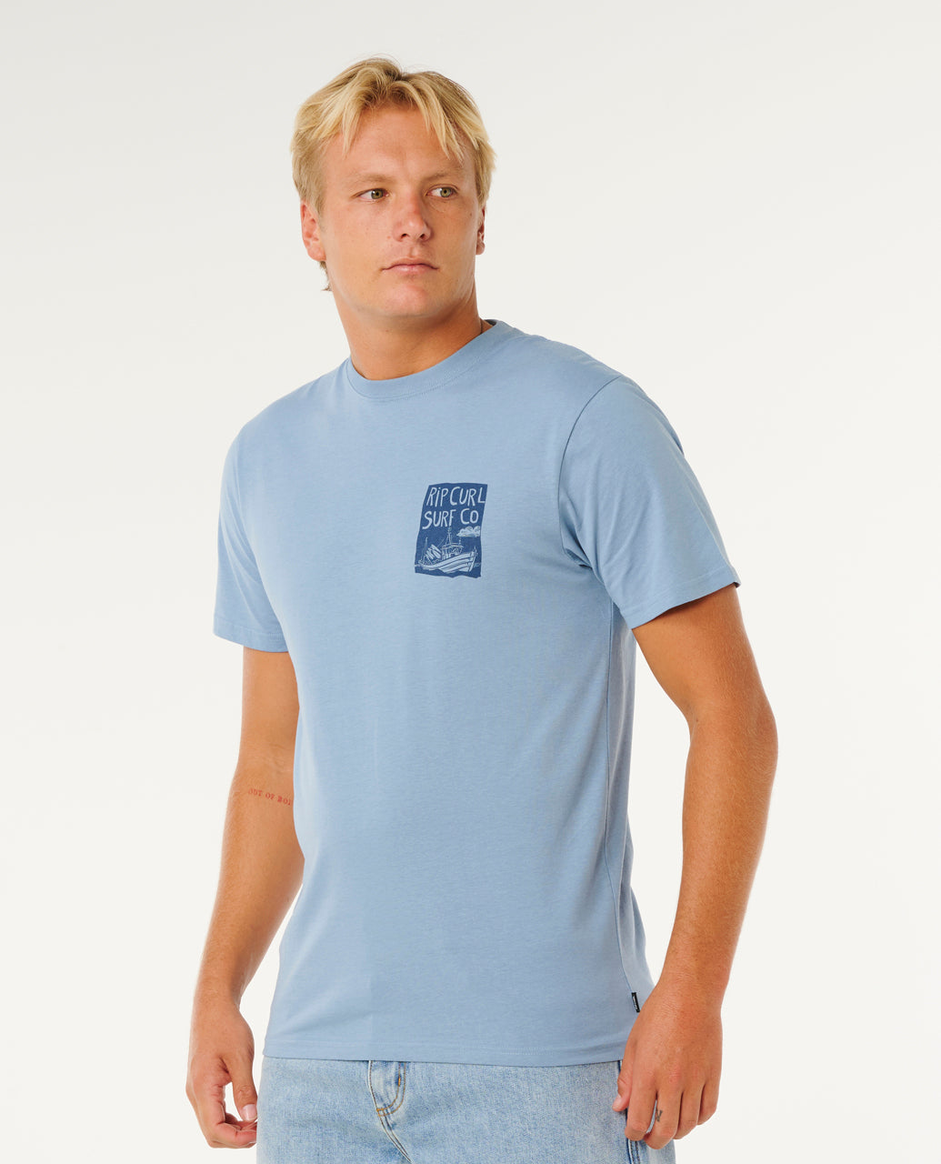 Rip Curl Keep On Trucking Short Sleeve T-Shirt - Mooloolabas