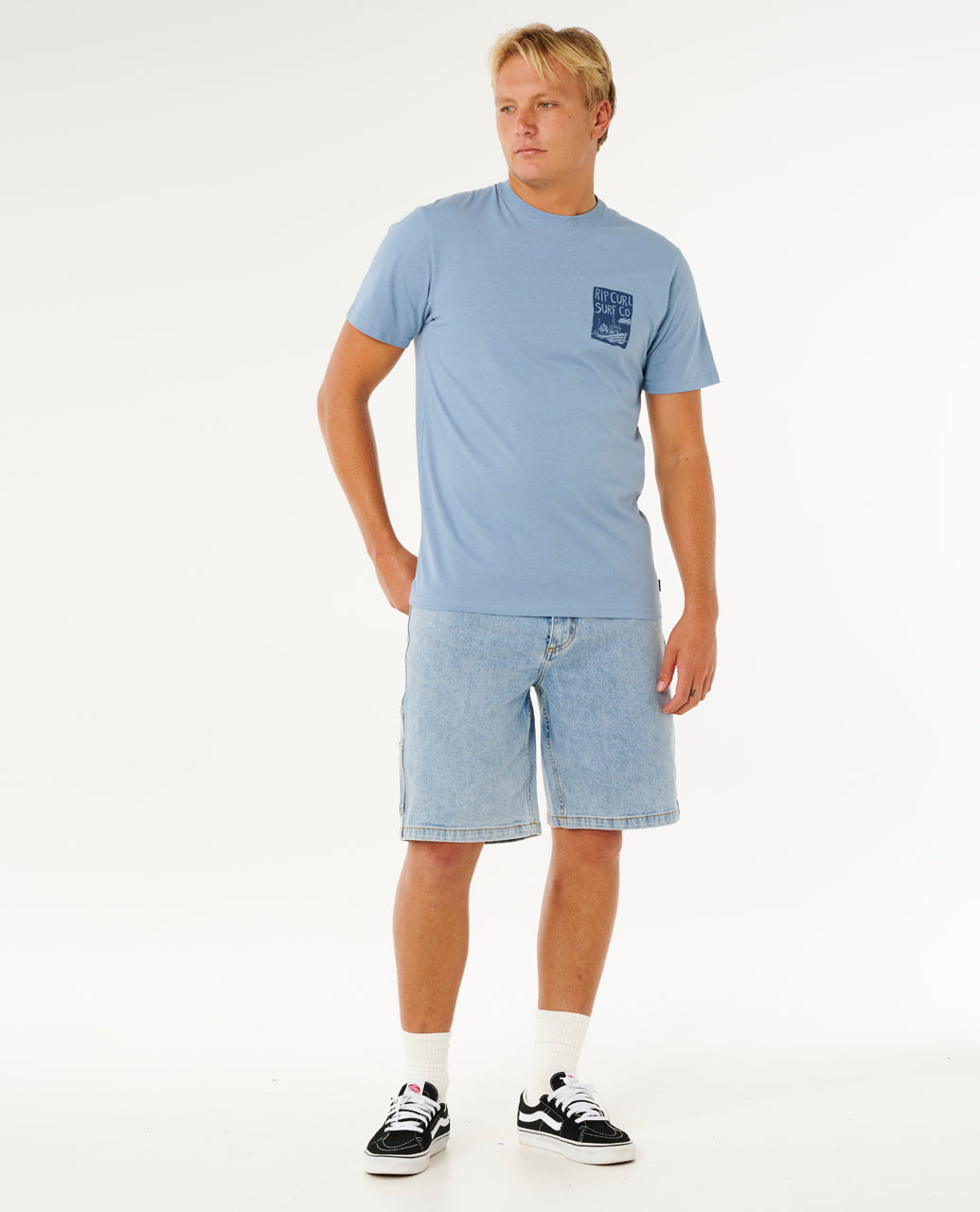 Rip Curl Keep On Trucking Short Sleeve T-Shirt - Mooloolabas