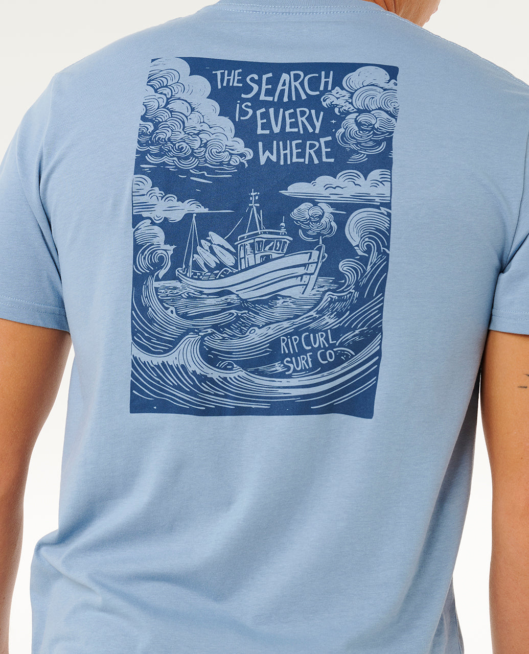 Rip Curl Keep On Trucking Short Sleeve T-Shirt - Mooloolabas