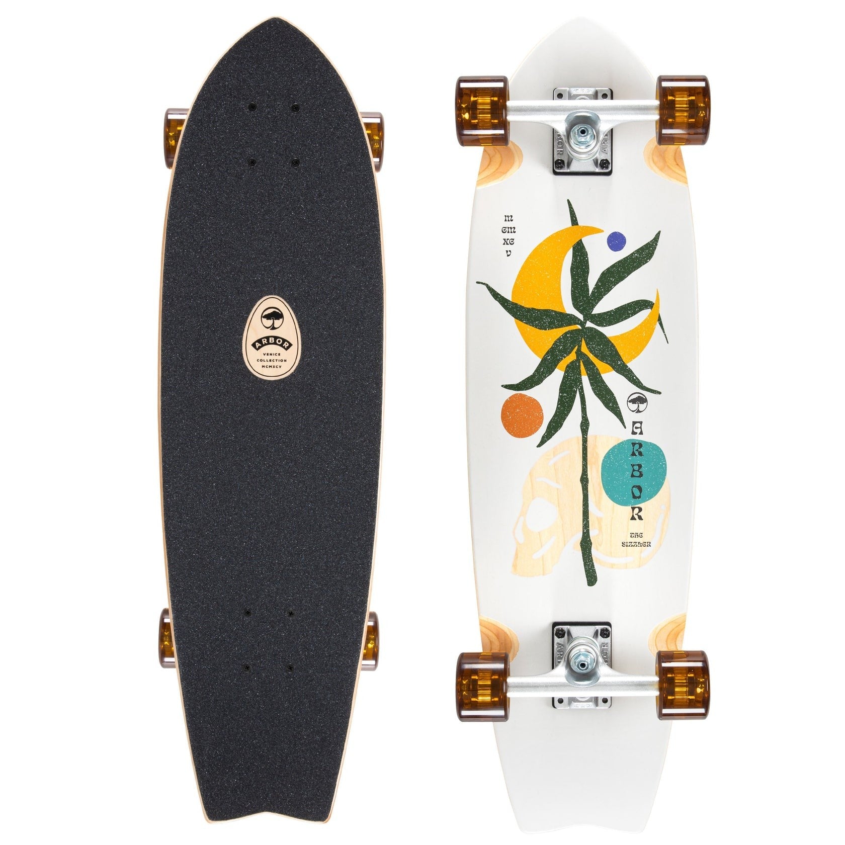 Arbor Sizzler 31" Cruiser Skateboard Complete - Venice