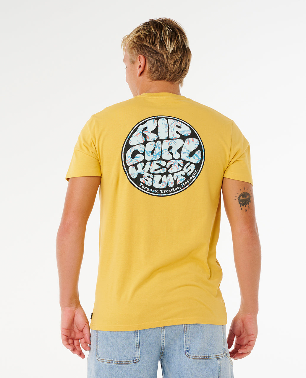 Rip Curl Wettie Passage Icon T-Shirt - Mooloolabas